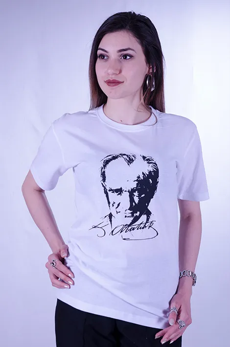 Konya gıda ve hizmet sektörü ekipleri için okul töreni baskılı tişört — İlke Tekstil Denizli üretimi