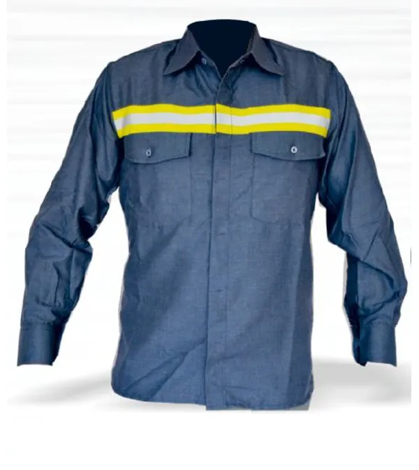 Kocaeli lojistik, depo ve güvenlik ekipleri için 12 oz dayanıklı denim iş takımı — İlke Tekstil Denizli üretimi