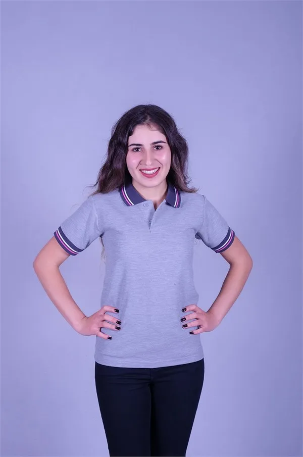 Adana kurumsal ve promosyon ekipleri için mağaza personeli polo yaka tişört — İlke Tekstil Denizli üretimi