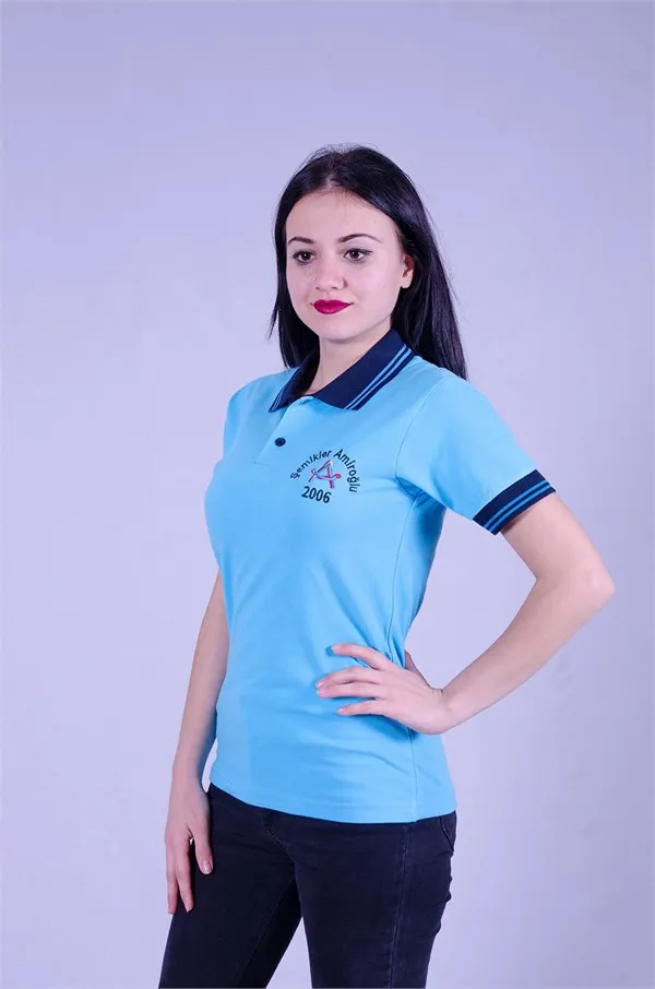 Ankara kurumsal ve promosyon ekipleri için ekip üniforması polo yaka tişört — İlke Tekstil Denizli üretimi