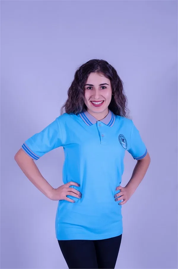 Bursa kurumsal ve promosyon ekipleri için fabrika personeli polo yaka tişört — İlke Tekstil Denizli üretimi
