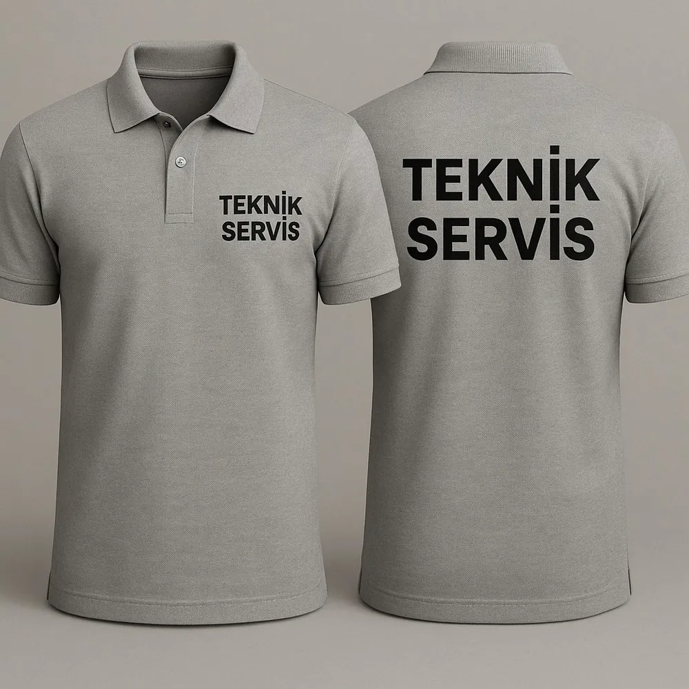 Denizli kurumsal ve promosyon ekipleri için etkinlik ve fuar polo yaka tişört — İlke Tekstil Denizli üretimi