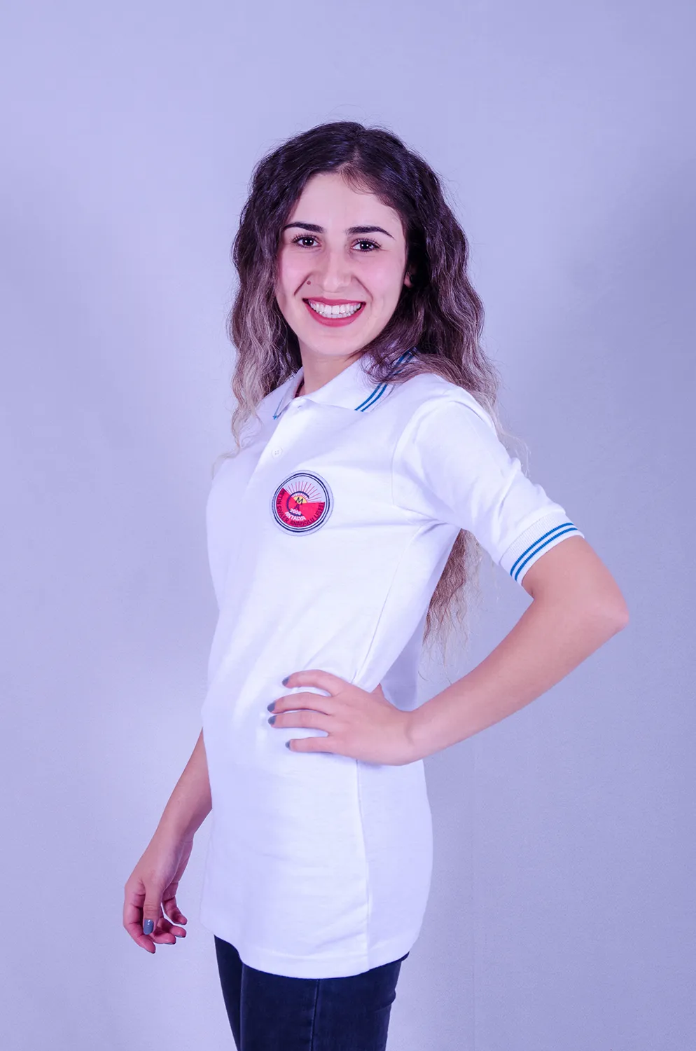 Denizli kurumsal ve promosyon ekipleri için fabrika personeli polo yaka tişört — İlke Tekstil Denizli üretimi
