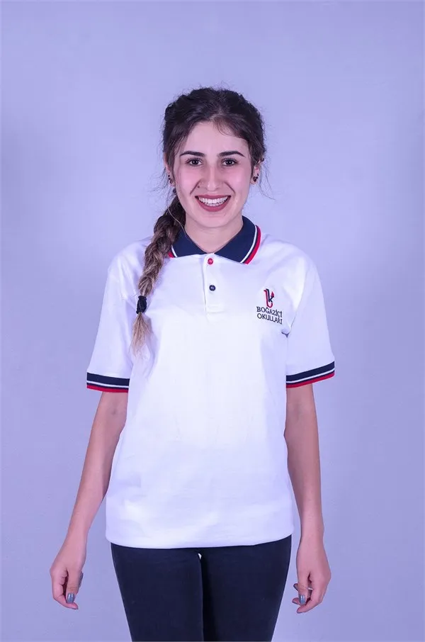 Diyarbakır kurumsal ve promosyon ekipleri için mağaza personeli polo yaka tişört — İlke Tekstil Denizli üretimi