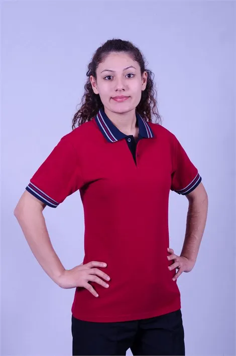 Eskişehir kurumsal ve promosyon ekipleri için kurumsal üniforma polo yaka tişört — İlke Tekstil Denizli üretimi