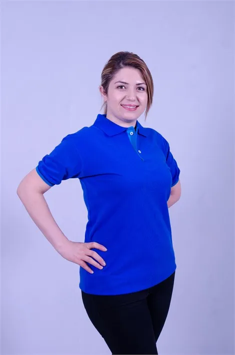 Eskişehir kurumsal ve promosyon ekipleri için logolu kurumsal giyim polo yaka tişört — İlke Tekstil Denizli üretimi