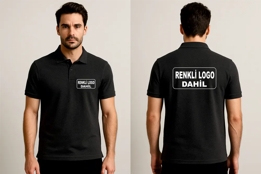 İzmir kurumsal ve promosyon ekipleri için ekip üniforması polo yaka tişört — İlke Tekstil Denizli üretimi