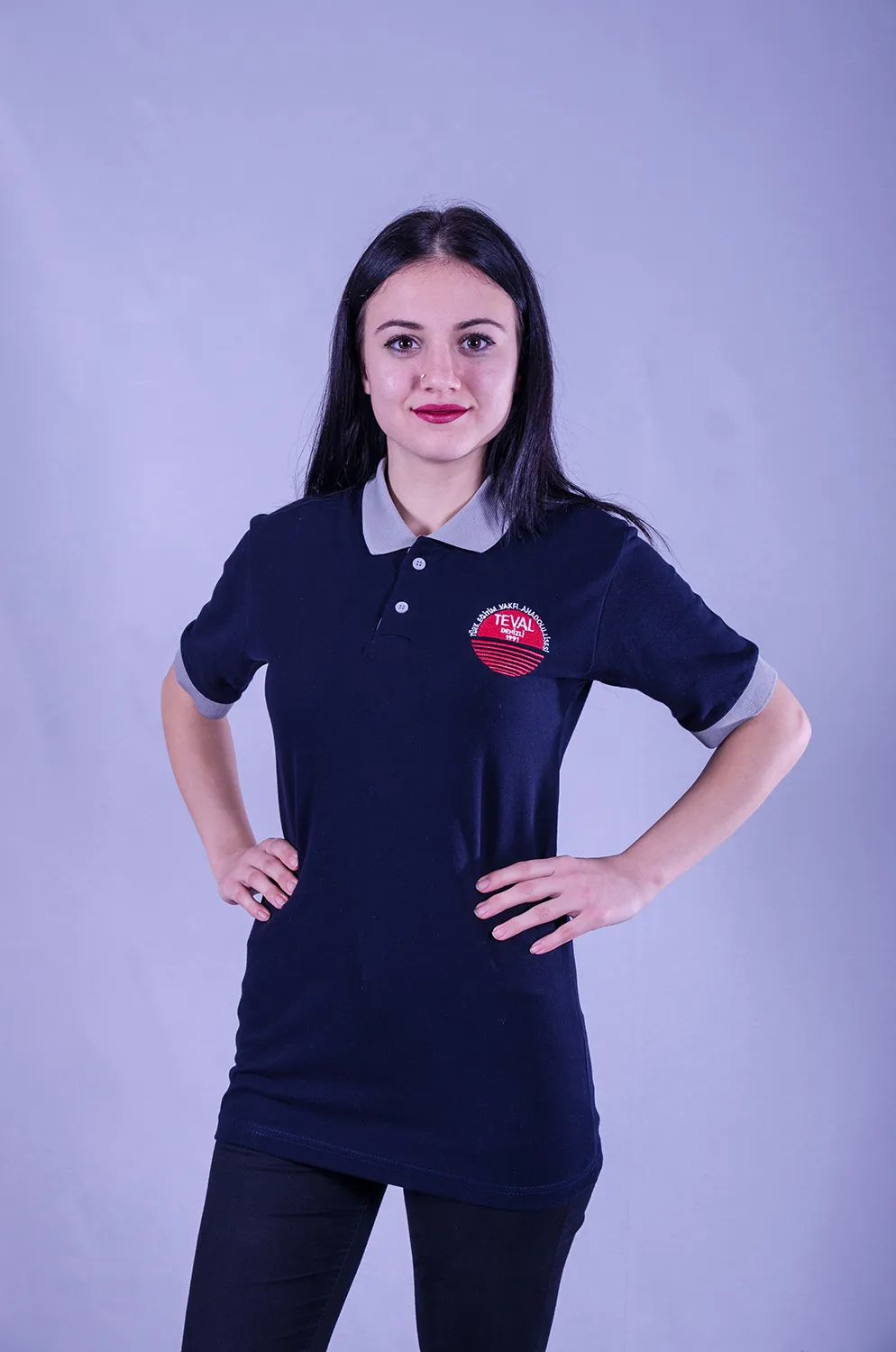 Kocaeli kurumsal ve promosyon ekipleri için saha ekibi kullanımı polo yaka tişört — İlke Tekstil Denizli üretimi
