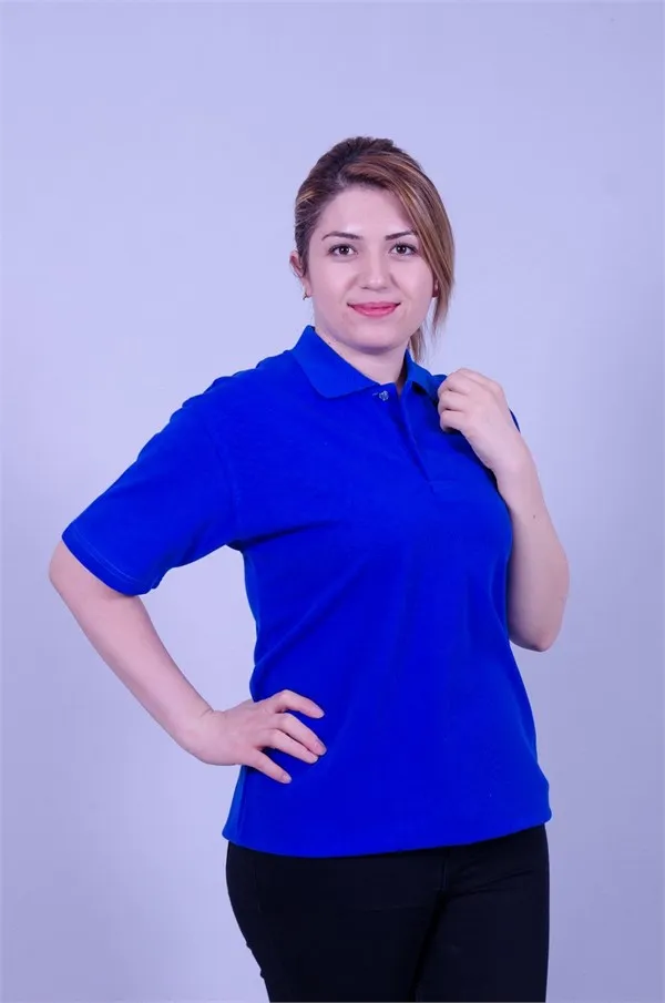 Mersin kurumsal ve promosyon ekipleri için saha ekibi kullanımı polo yaka tişört — İlke Tekstil Denizli üretimi